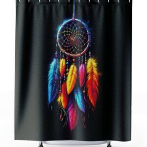 Colorful Dreamcatcher Shower Curtain